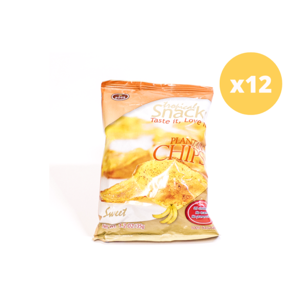 Ades Sweet Plantain Chips 35g - Image 2