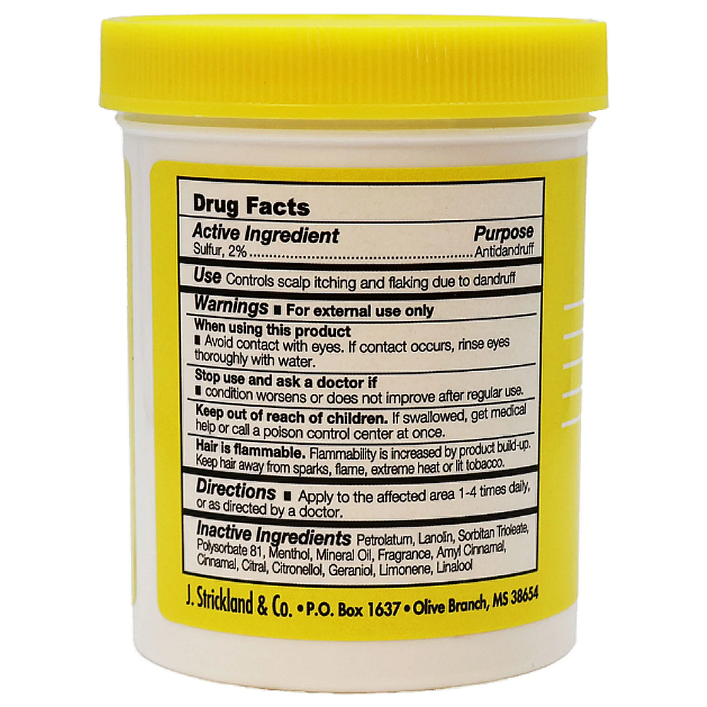 Sulfur 8 Hair & Scalp Conditioner Jar 8oz - Image 2