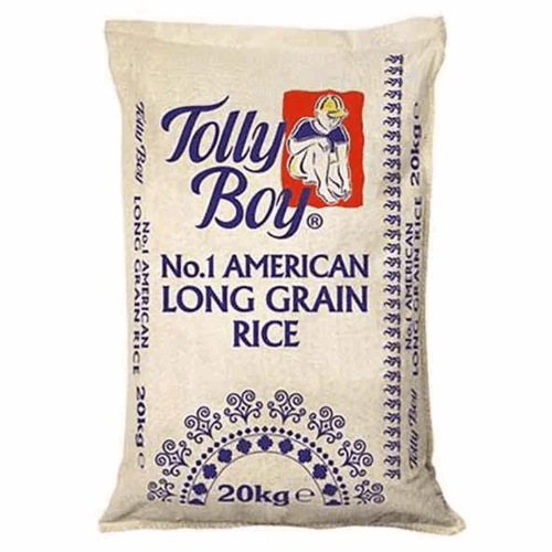 Tolly Boy Easy Cook Rice 20kg