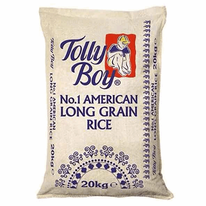 Tolly Boy Easy Cook Rice 20kg