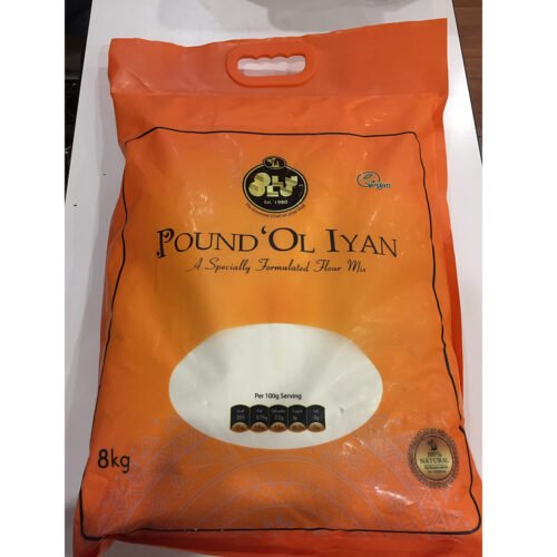 Olu Olu Pounded Yam 8kg